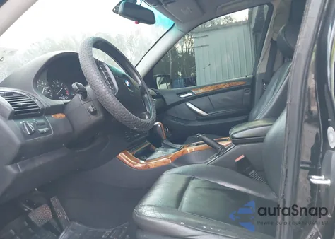 2002 BMW X5 3.0I z USA, uszkodzony, nr VIN 5UXFA53572LP45842